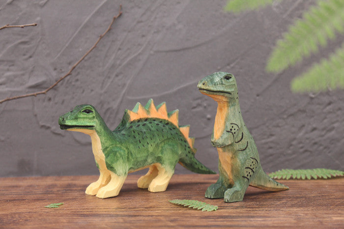 Dinosaurier Figuren Holz - Fantasievolles Lernen & Spielen
