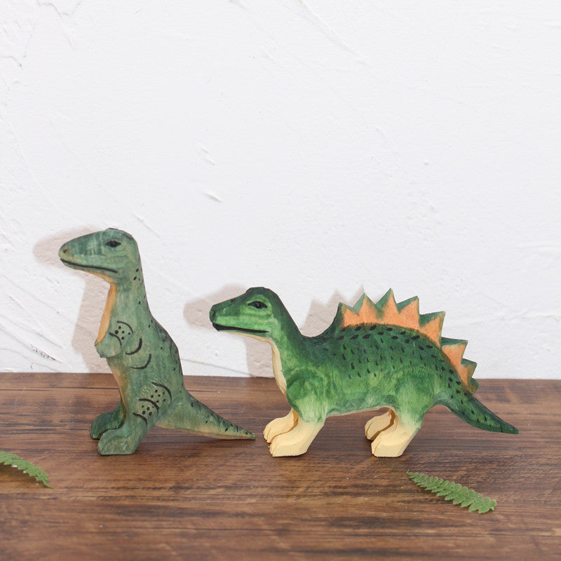 Dinosaurier Figuren Holz - Fantasievolles Lernen & Spielen
