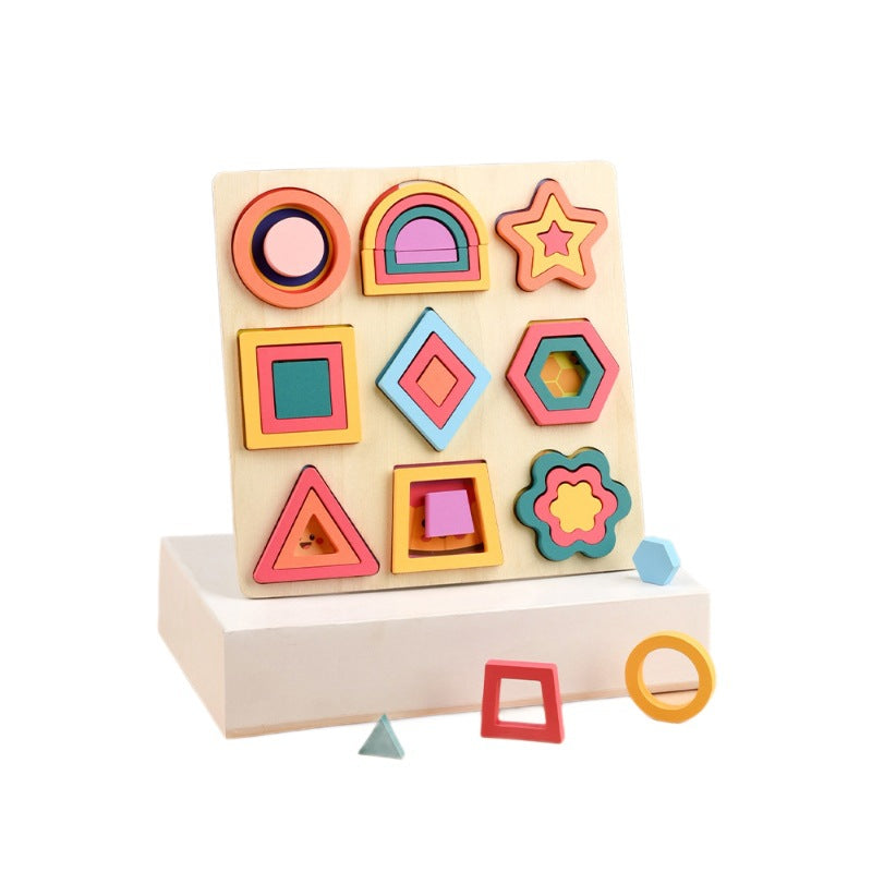 Geometrisches Formen-Lernspiel für Kinder – Spielerische Förderung von Wahrnehmung & Denken
