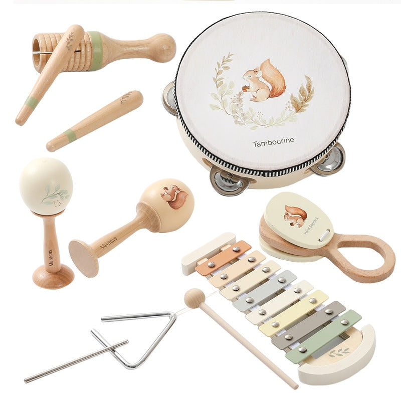 Keenso Baby Percussion Musik-Set – Holz-Musikinstrumente Mit Tierform, Sortierbox & Klangstab – Ab 1 Jahr – Pädagogisches Spielzeug Keenso Baby Percussion Musik-Set – Holz-Musikinstrumente Mit Tierform, Sortierbox & Klangstab – Ab 1 Jahr – Pädagogisches Spielzeug