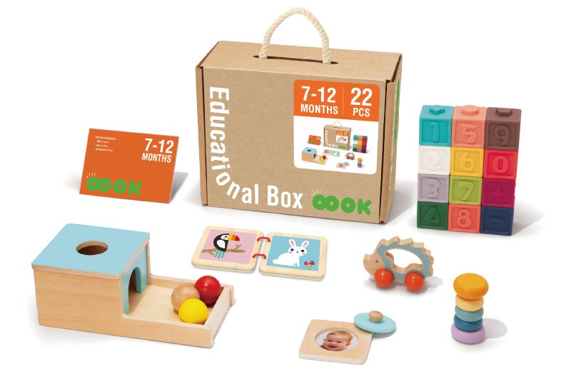 Montessori Educational Box für 7 - 12 Monate