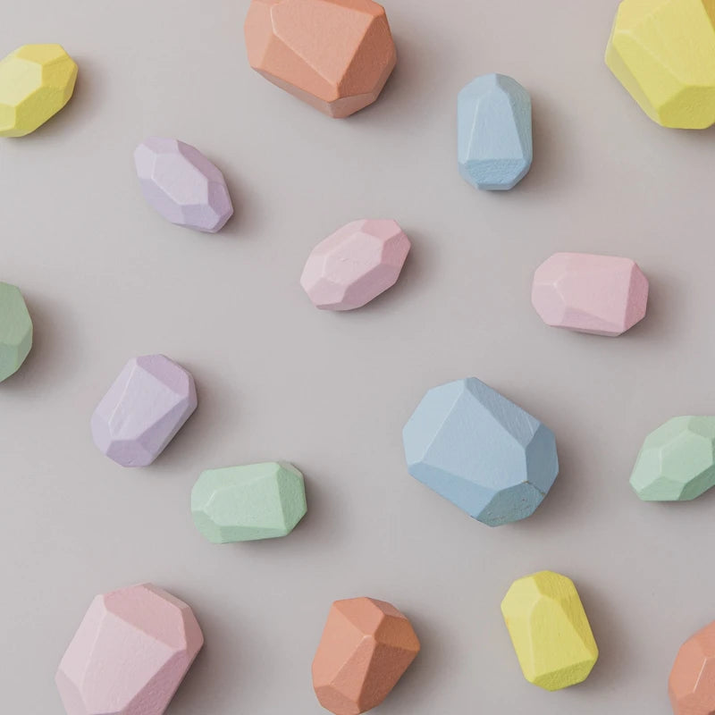 Stapelsteine Balanciersteine für Kinder Montessori Lernspielzeug
