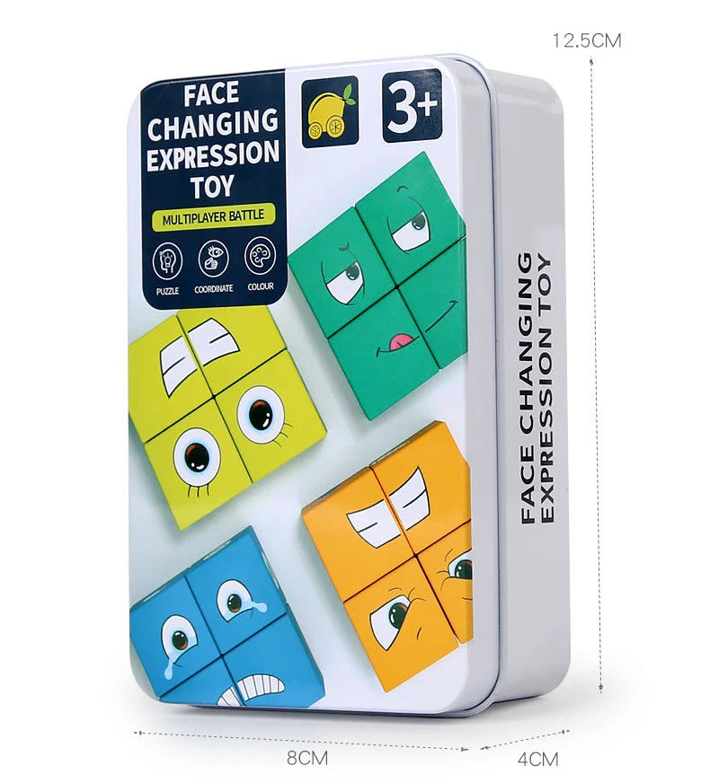 Neue 3D Montessori Geometrie Puzzles Gebäude Block