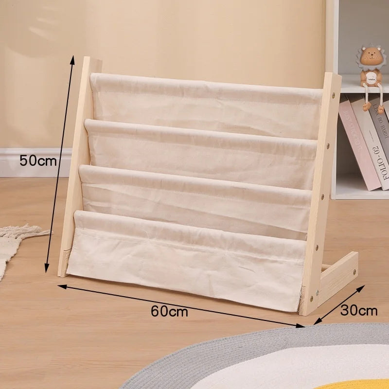 Hause Multitier Massivholz Lesen Bücherregal Abnehmbare Boden Lagerung Bücherregal Kinder Bilderbuch Organizer Lagerung Bücherregal