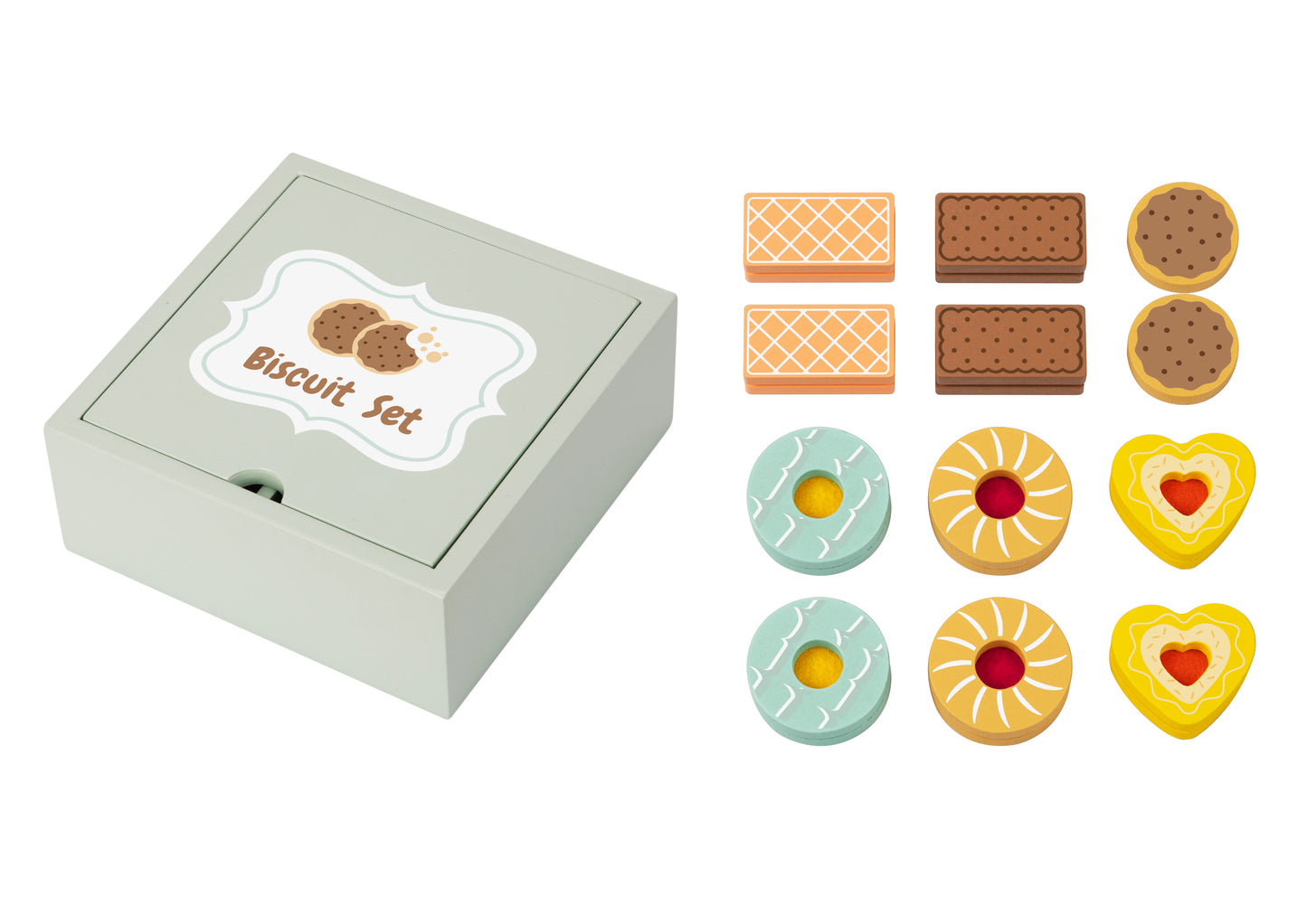 Biscuit Set für Kinder – Keks Spielzeug Set