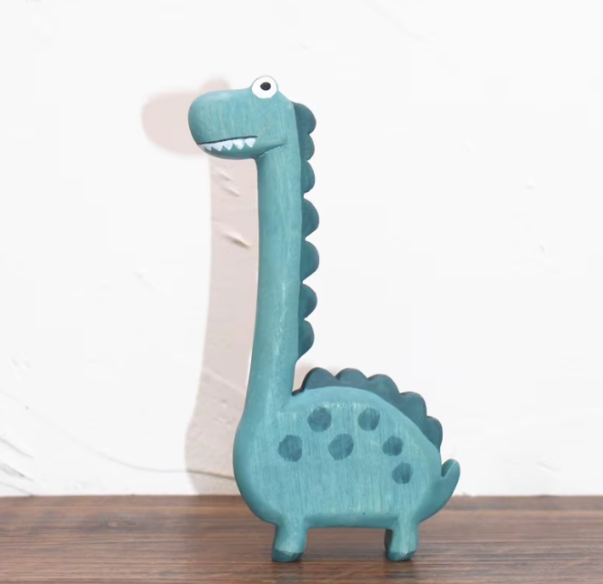 Dinosaurier Figuren Holz - Fantasievolles Lernen & Spielen