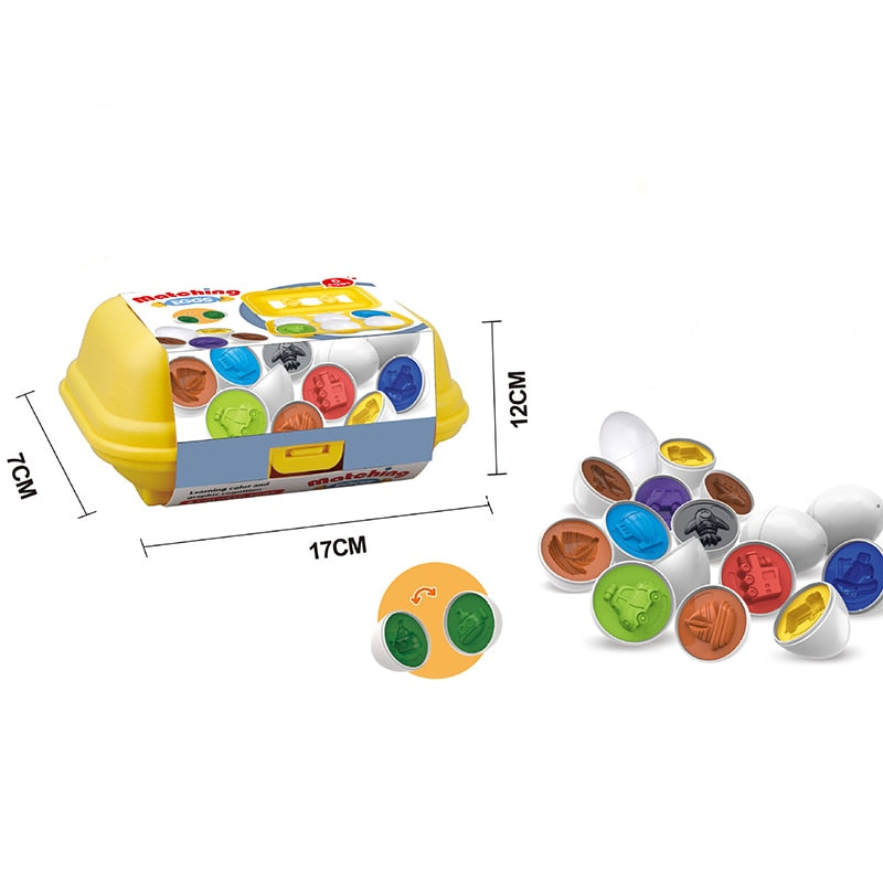 Montessori Eier Steckspiel für Kinder