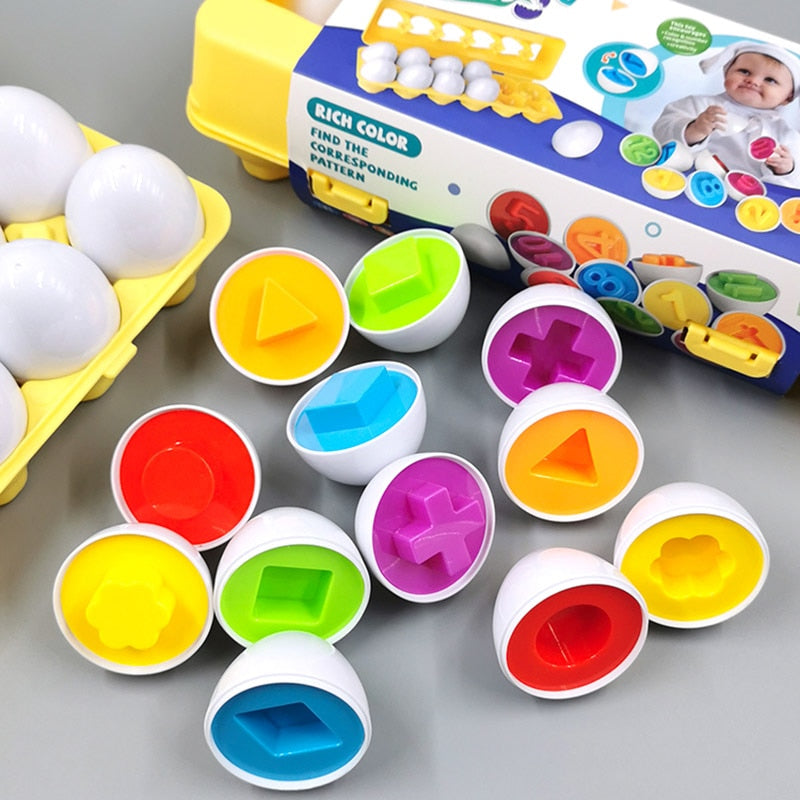 Montessori Eier Steckspiel für Kinder