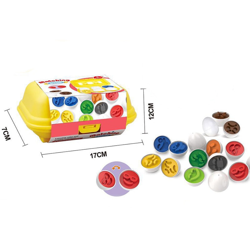 Montessori Eier Steckspiel für Kinder