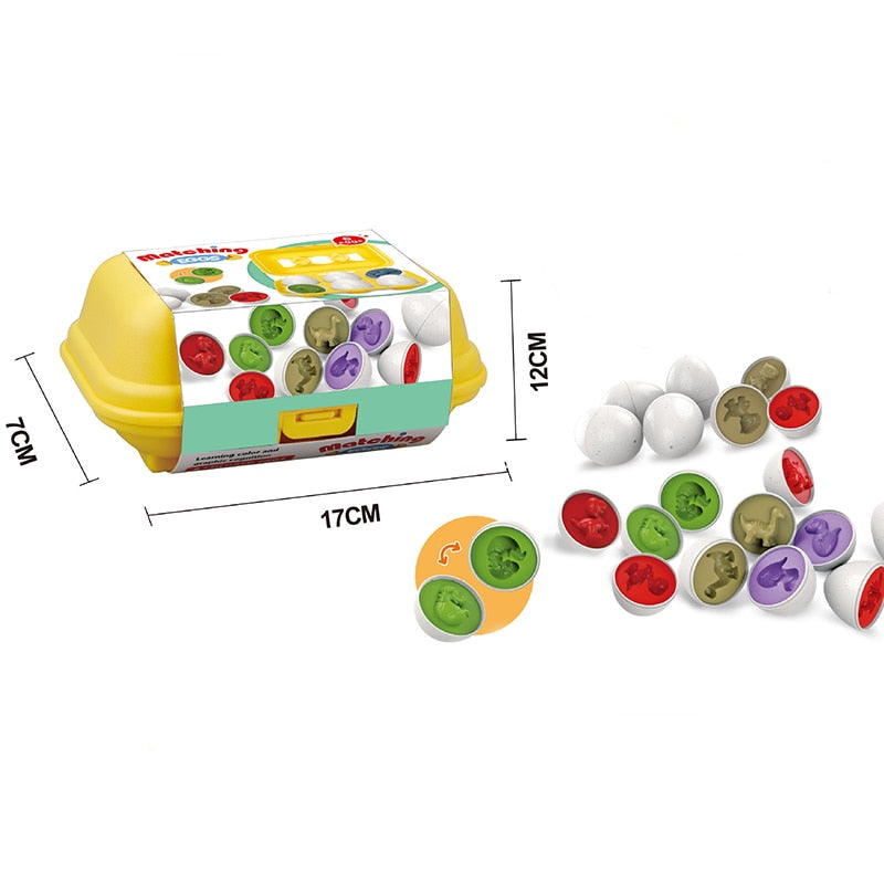 Montessori Eier Steckspiel für Kinder