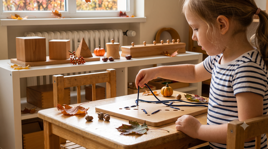 Montessori-Ideen bei Regen: Sinnvolle Beschäftigung drinnen