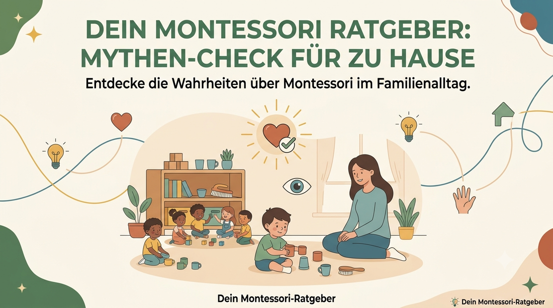 Montessori für zu Hause: 6 gängige Mythen im Experten-Check