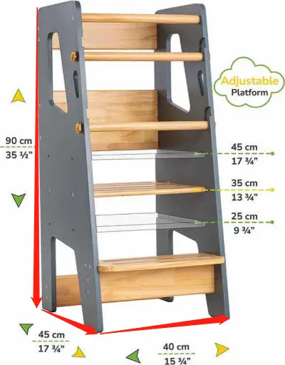 Perfekte Küche Tritt hocker Holz Kleinkind Steht urm Kinder Kleinkind Turm Kinder Lernt urm Für kleine Kinder Aufsteigen