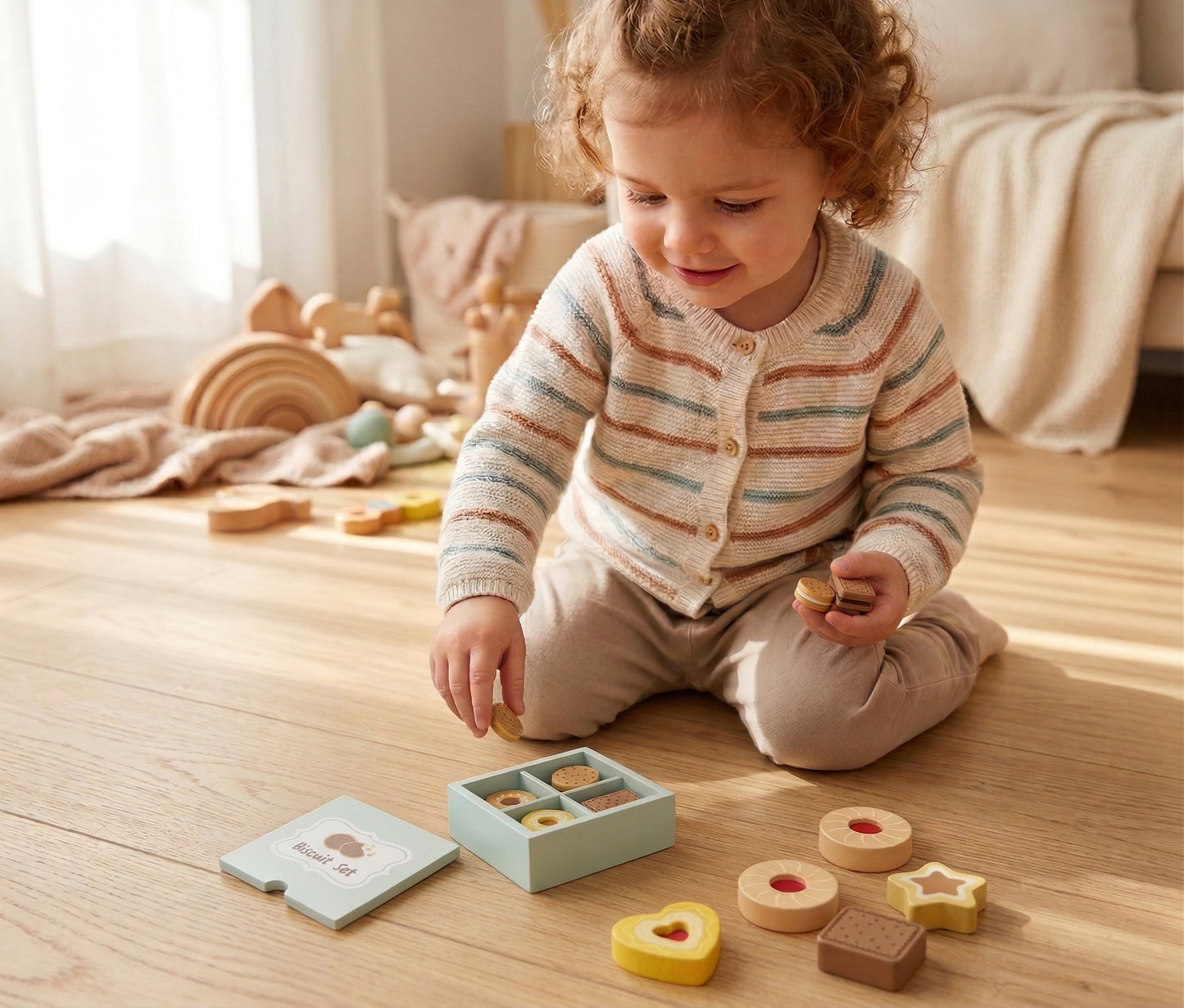 Biscuit Set für Kinder – Keks Spielzeug Set