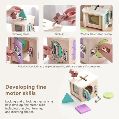 4-in-1 Montessori Lernspiel-Box – Feinmotorik spielerisch fördern
