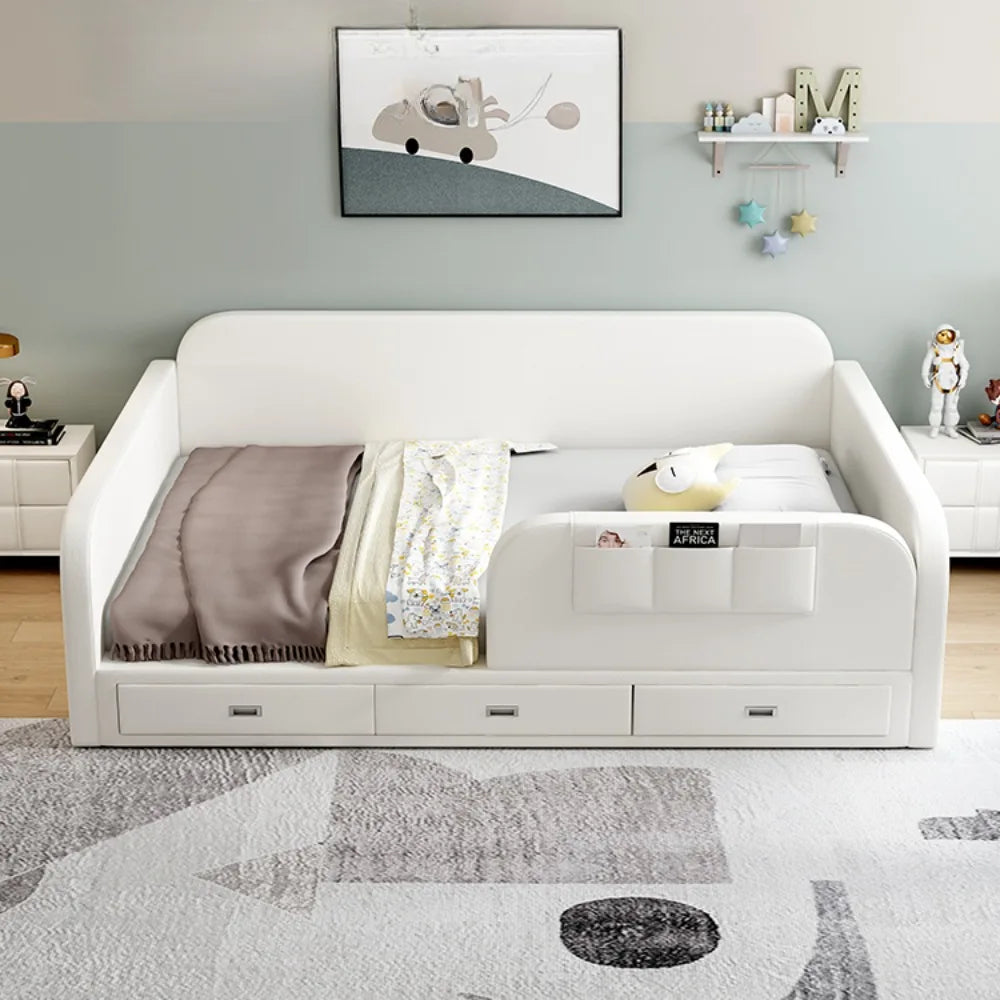 Schlafzimmer Moderne Bett Ästhetische Luxus Kopfteil Kinder Bett Lagerung 180x200 Cama De Lujo Para Dormitorio Home Zubehör