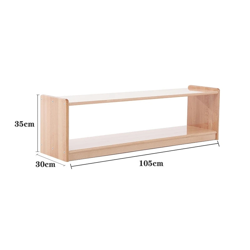 Montessori Möbel Kinder Strand holz Regal/Schrank/Tisch/Teppich Ständer/Schrank Materialien für Kindergarten Kindertag stätte