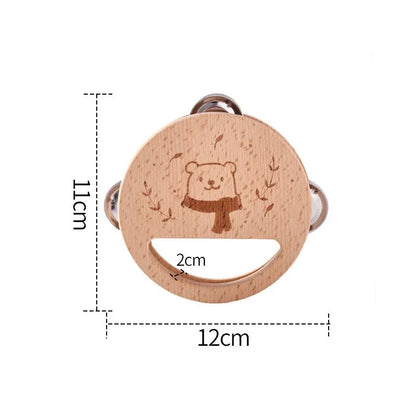 Musical Montessori Spielzeug Baby Spielzeug Rassel Glocke Trommel Xylophon Percussion für 0-3 Jahre Kinder Frühe Pädagogische Instrumente Spielzeug