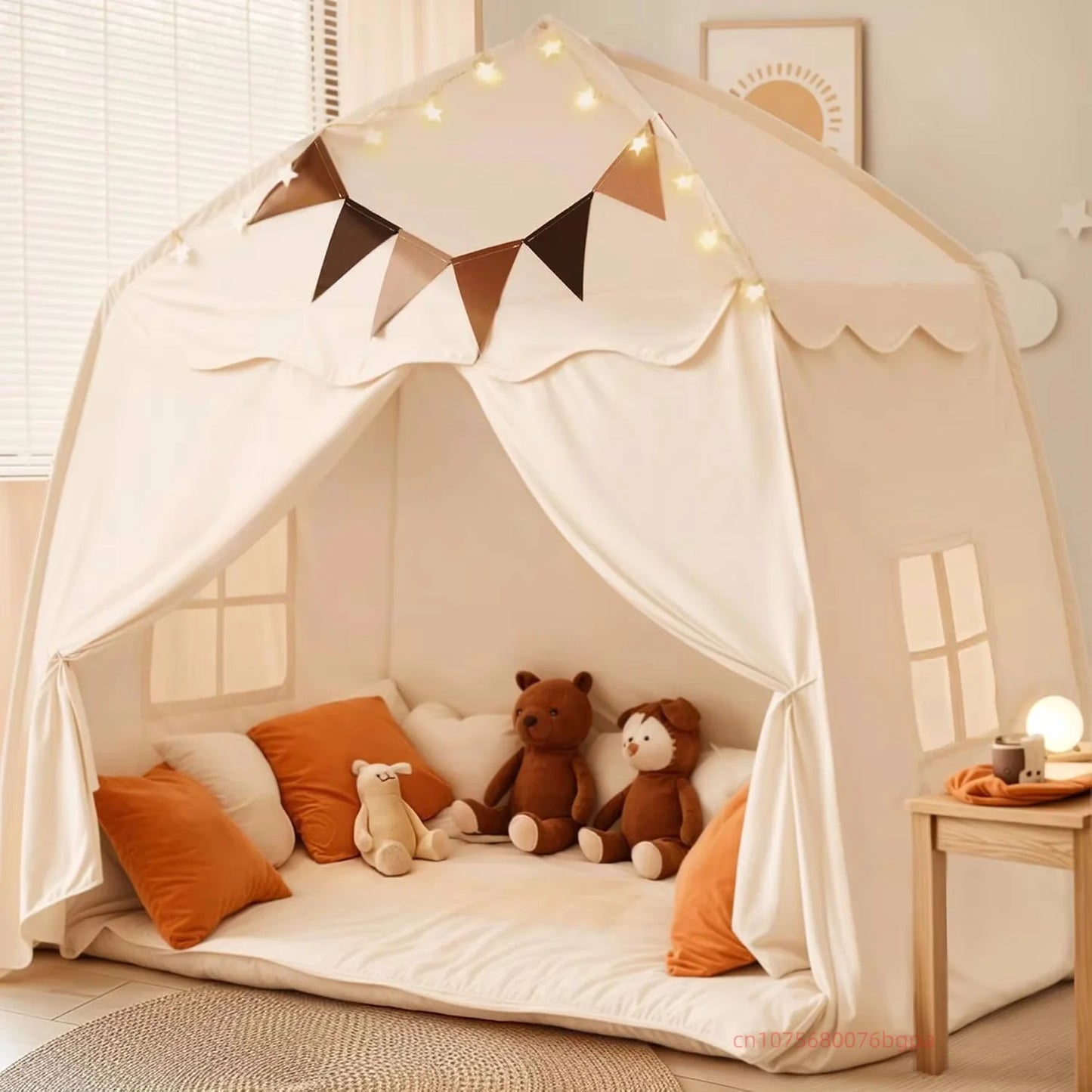 Bettzelt für Kinder, Kinderspielzeug, Zelte, Kinderspielzelt, Betthimmel, Privatsphäre, Weltraum, Schlafen, Entwurfszimmer, Traumzelte, Indoor-Spielzelt