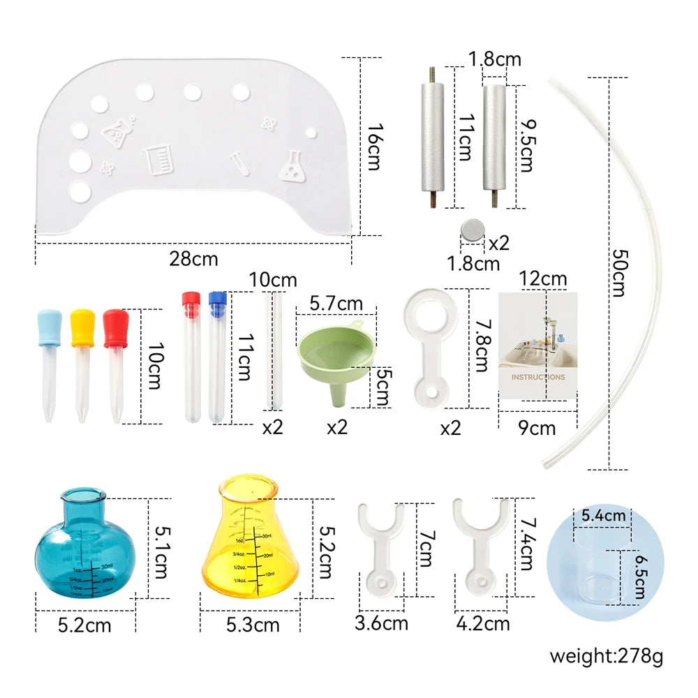 Kinder Montessori Spiele Feine Bewegung Training Sensorische Tablett Brettspiele Simulierte Wissenschaftliche Experimentierausrüstung für Kinder
