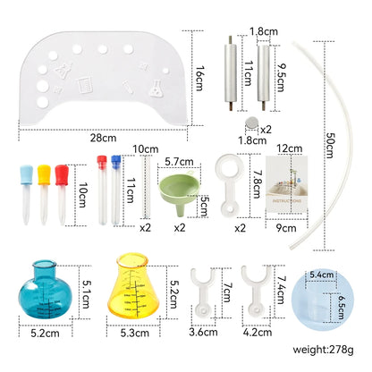 Kinder Montessori Spiele Feine Bewegung Training Sensorische Tablett Brettspiele Simulierte Wissenschaftliche Experimentierausrüstung für Kinder