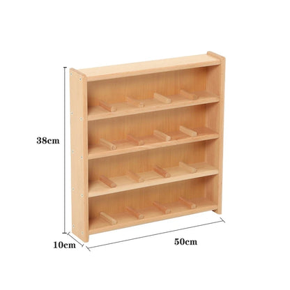 Montessori Möbel Kinder Strand holz Regal/Schrank/Tisch/Teppich Ständer/Schrank Materialien für Kindergarten Kindertag stätte