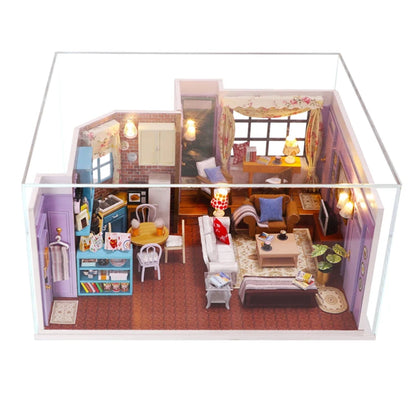 DIY Monicas Apartment - Puppenhäuser aus Holz im Miniatur inkl. Möbel