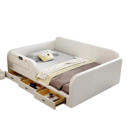 Schlafzimmer Moderne Bett Ästhetische Luxus Kopfteil Kinder Bett Lagerung 180x200 Cama De Lujo Para Dormitorio Home Zubehör