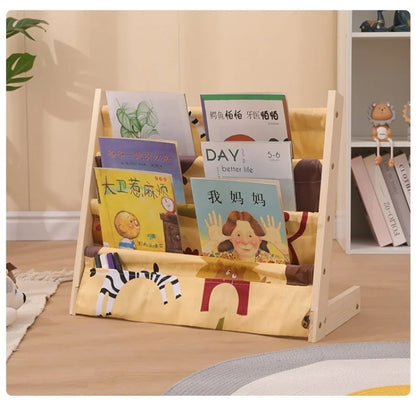 Hause Multitier Massivholz Lesen Bücherregal Abnehmbare Boden Lagerung Bücherregal Kinder Bilderbuch Organizer Lagerung Bücherregal