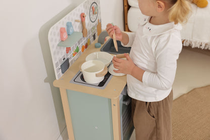 Holz Küchen Set für Kinder – Spielküche