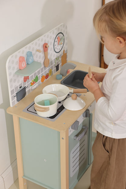 Holz Küchen Set für Kinder – Spielküche