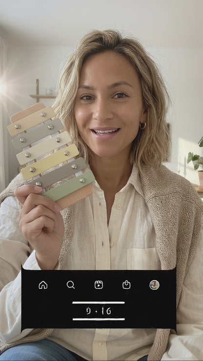 Starter Eichhorn Musik-Set für Kinder: Erstes Instrumenten-Bundle aus Holz