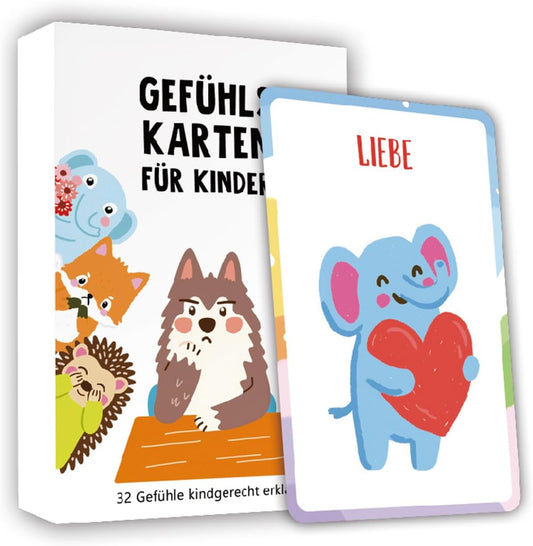 Gefühlskarten für Kinder - Lernkarten