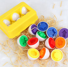 Lade das Bild in den Galerie-Viewer, Montessori Eier Steckspiel für Kinder
