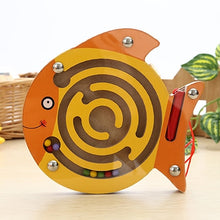 Lade das Bild in den Galerie-Viewer, Montessori Holzspielzeug Angelspiel Für Kinder | Magnet Spielzeug Lernspiele
