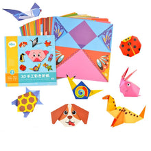 Lade das Bild in den Galerie-Viewer, Montessori Bastelspielzeug für Kinder | Origami Handwerk Papierkunst Lernspielzeug
